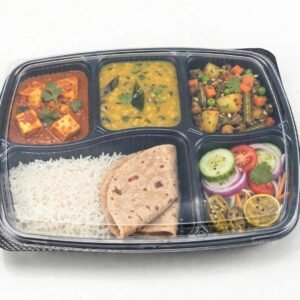 Disposable Meal Tray With Lid 5CP
