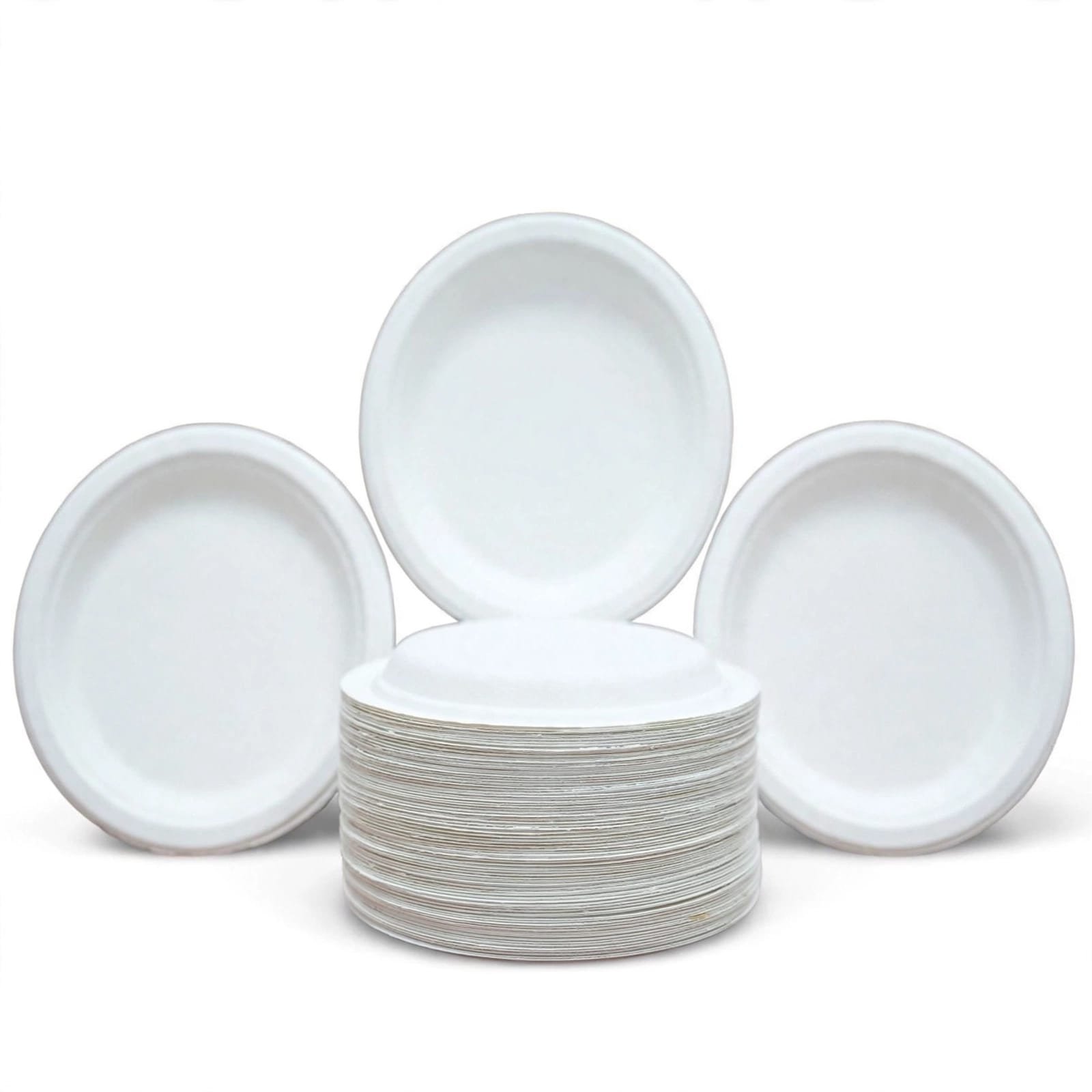 Bagasse Plate 6" - Image 3