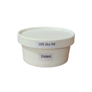 Paper Container With Lid 250ml