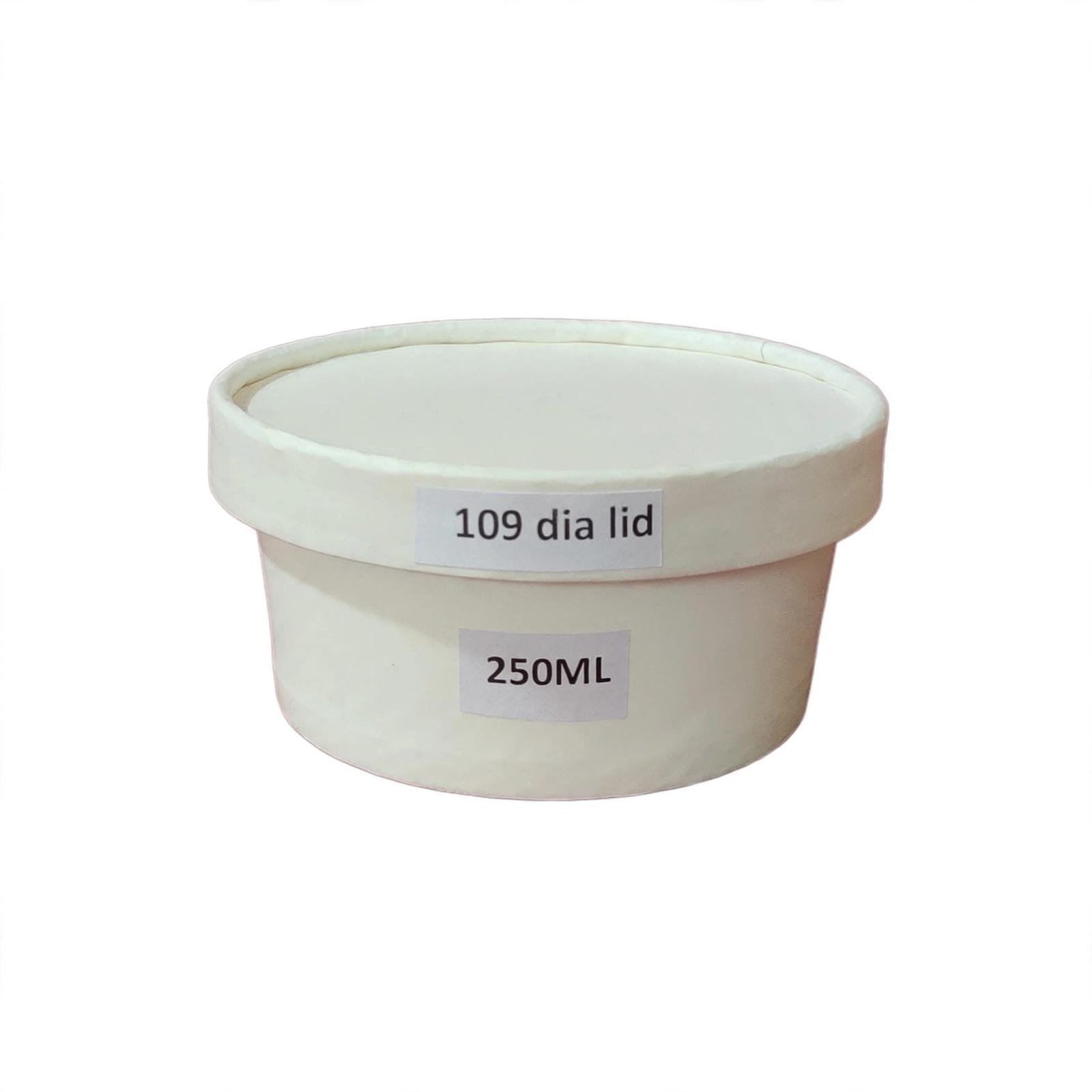 Paper Container With Lid 250ml
